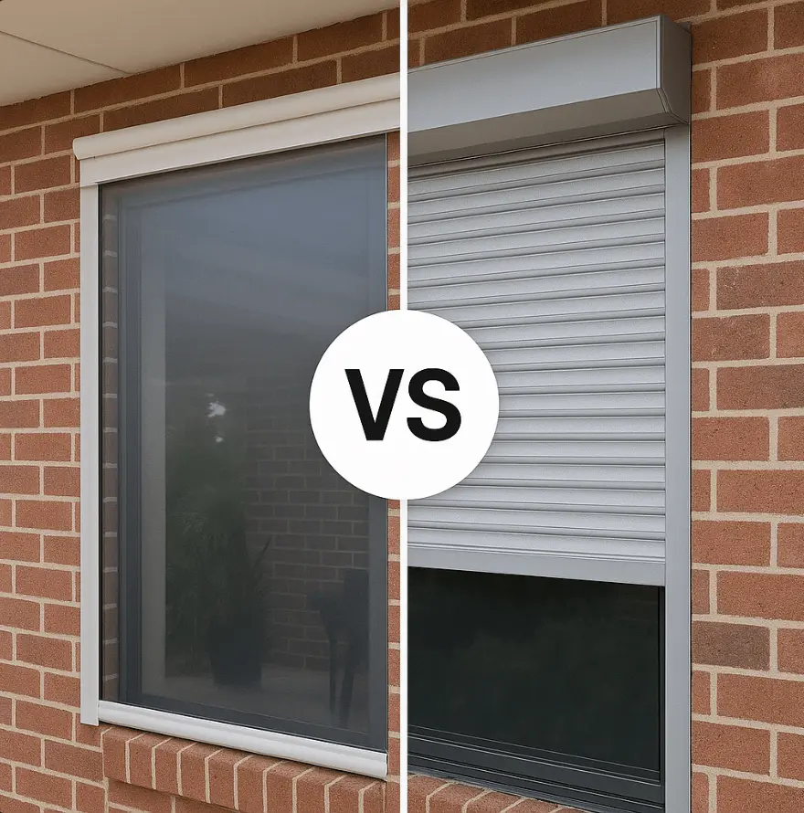 Roller Shutters: Manual vs Motorised